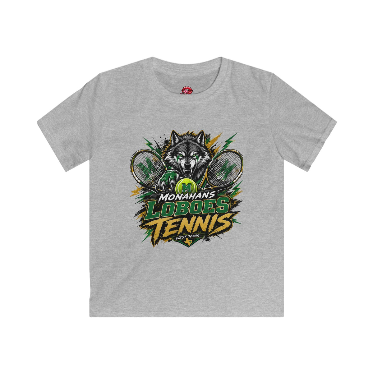 Monahans Loboes Tennis Kids Shirt