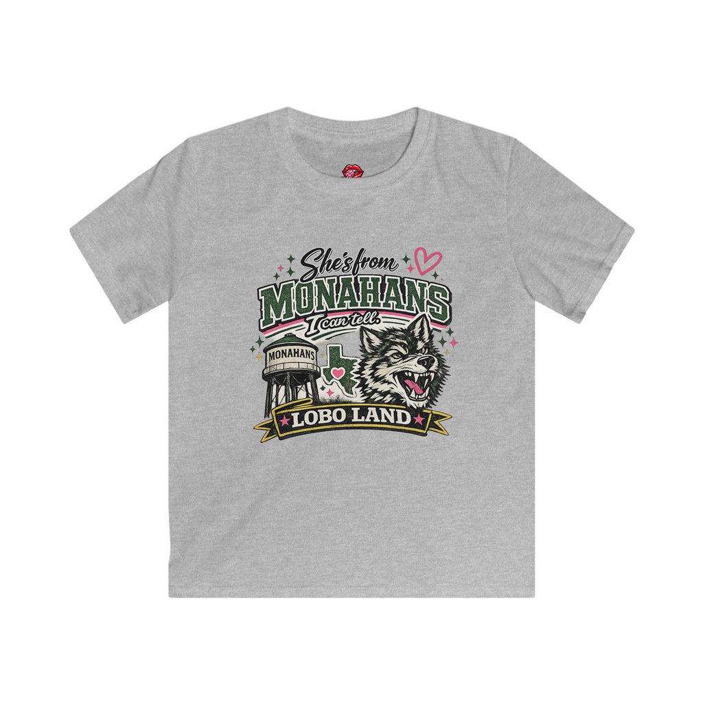 Kids Tee - Monahans Lobo Land Graphic