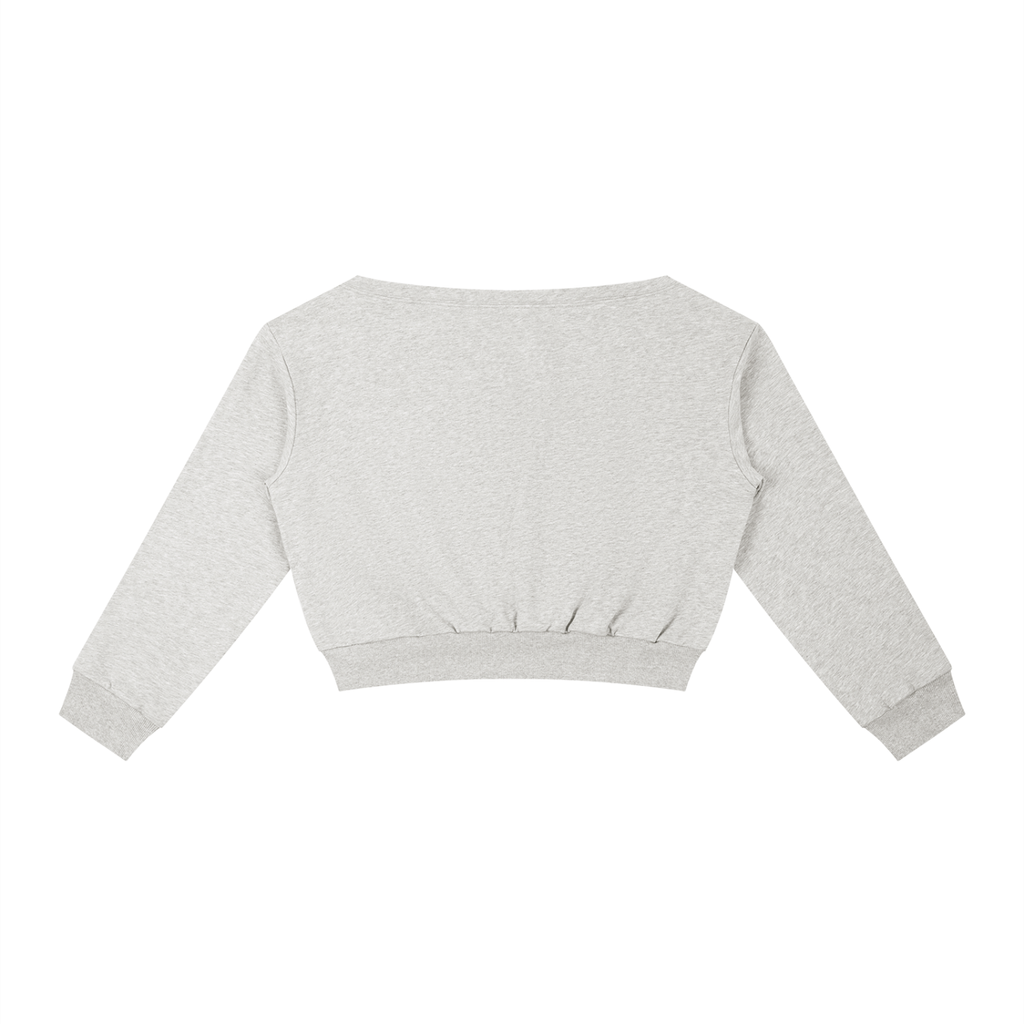 Sweet Route Women's Off-Shoulder Sweatshirt