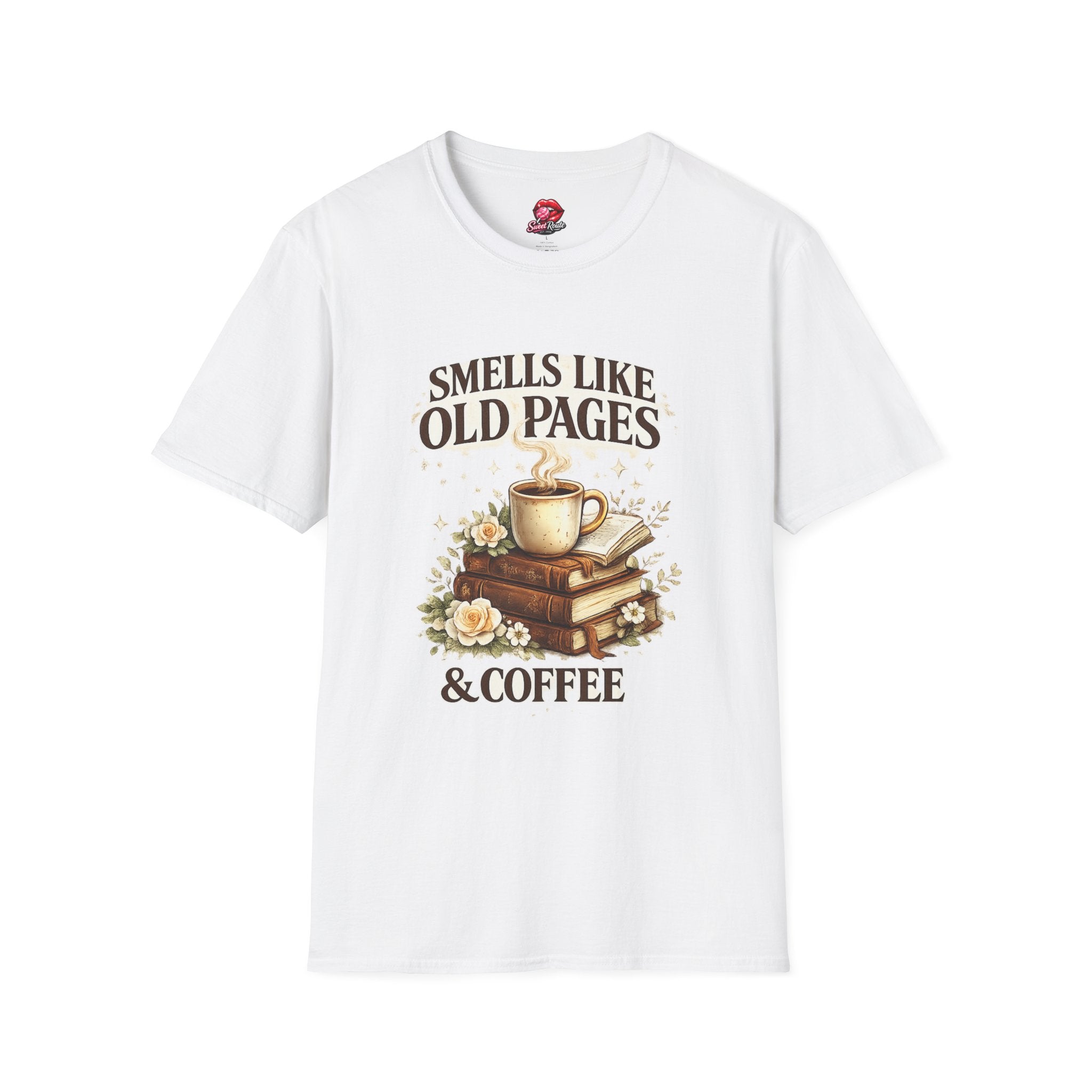 Smells Like Old Pages & Coffee T-Shirt