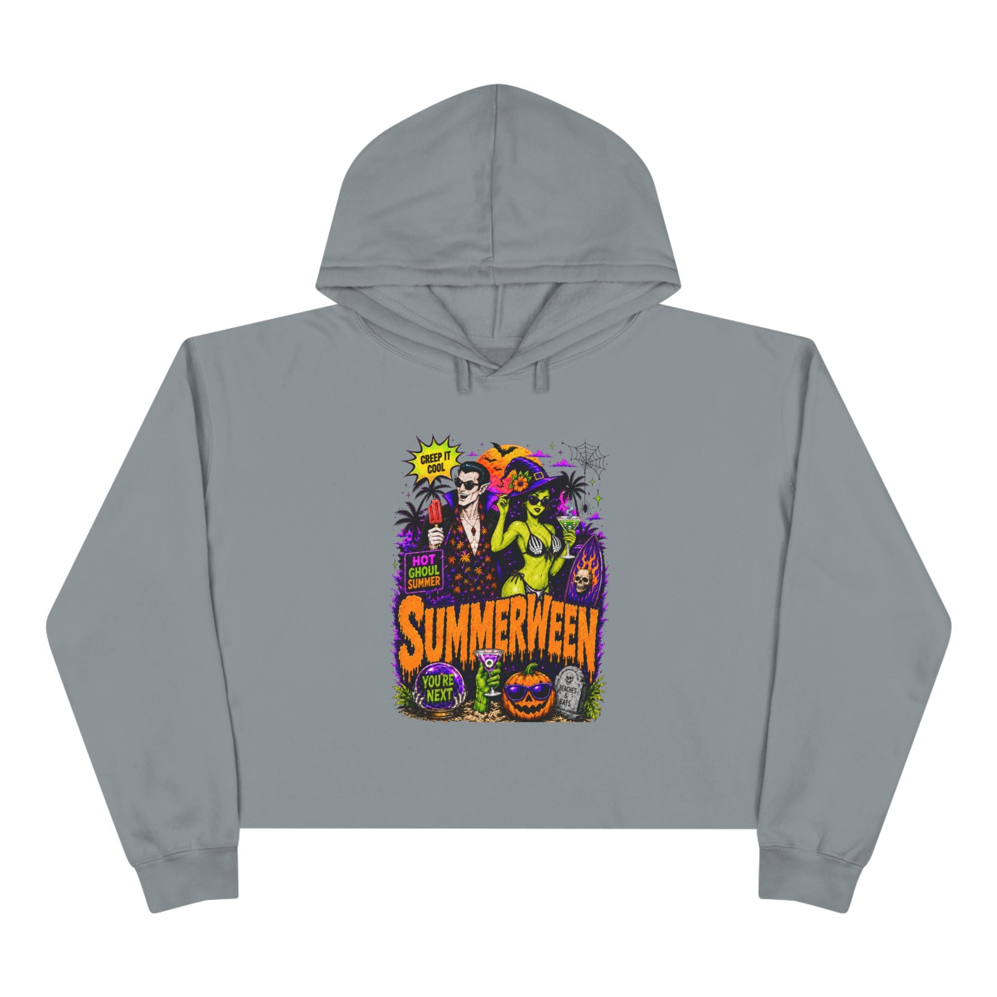 Summerween Crop Hoodie