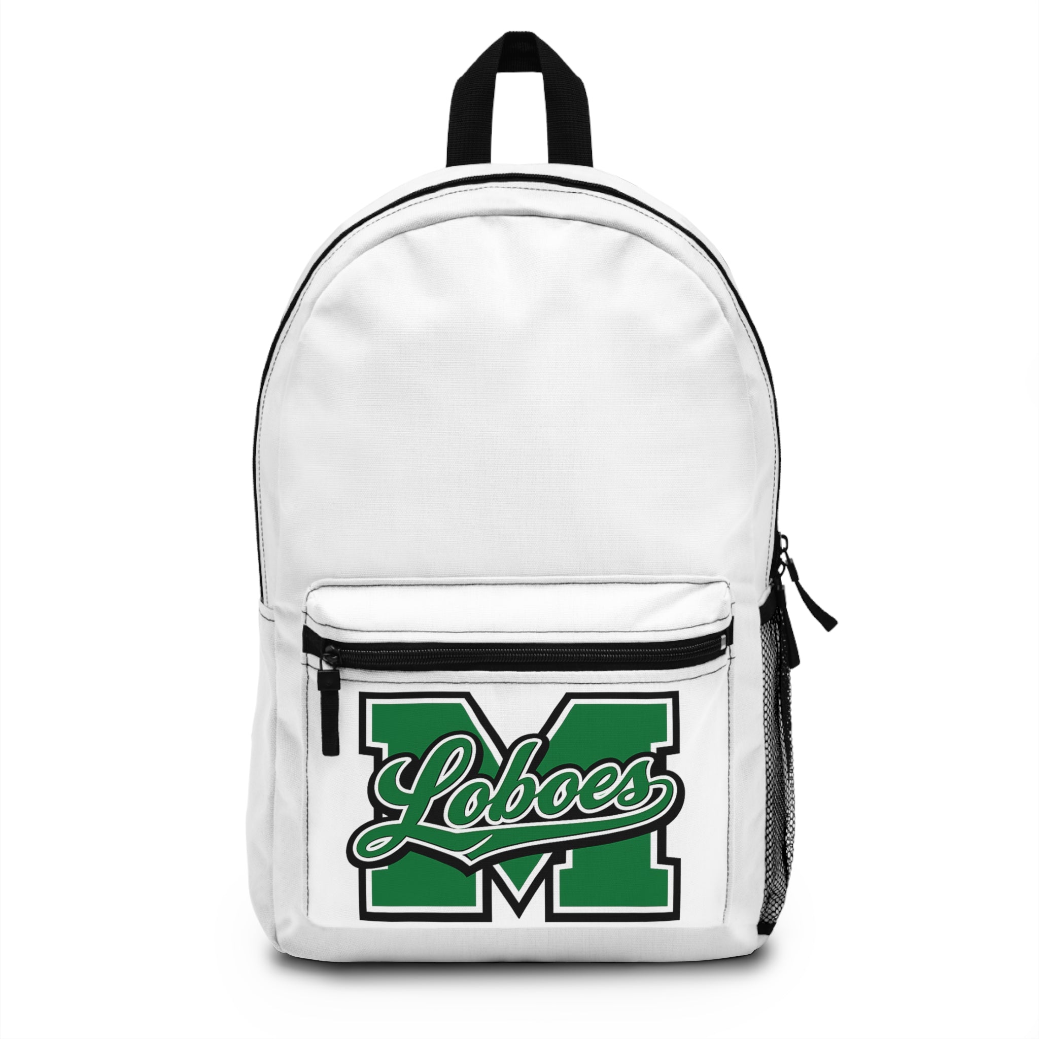 Loboes M Green Letter Backpack