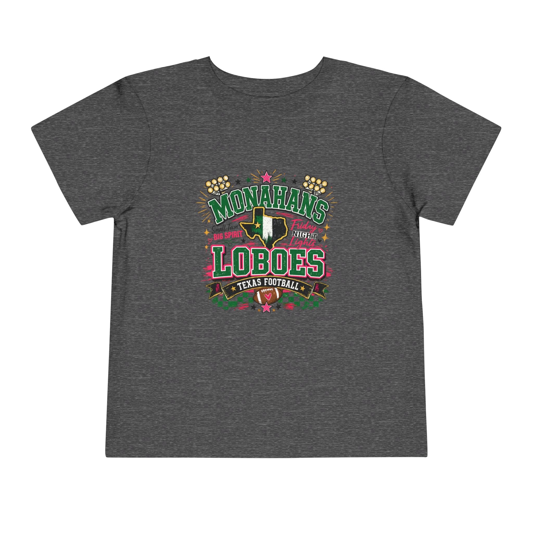 Monahans Loboes Toddler Football Tee