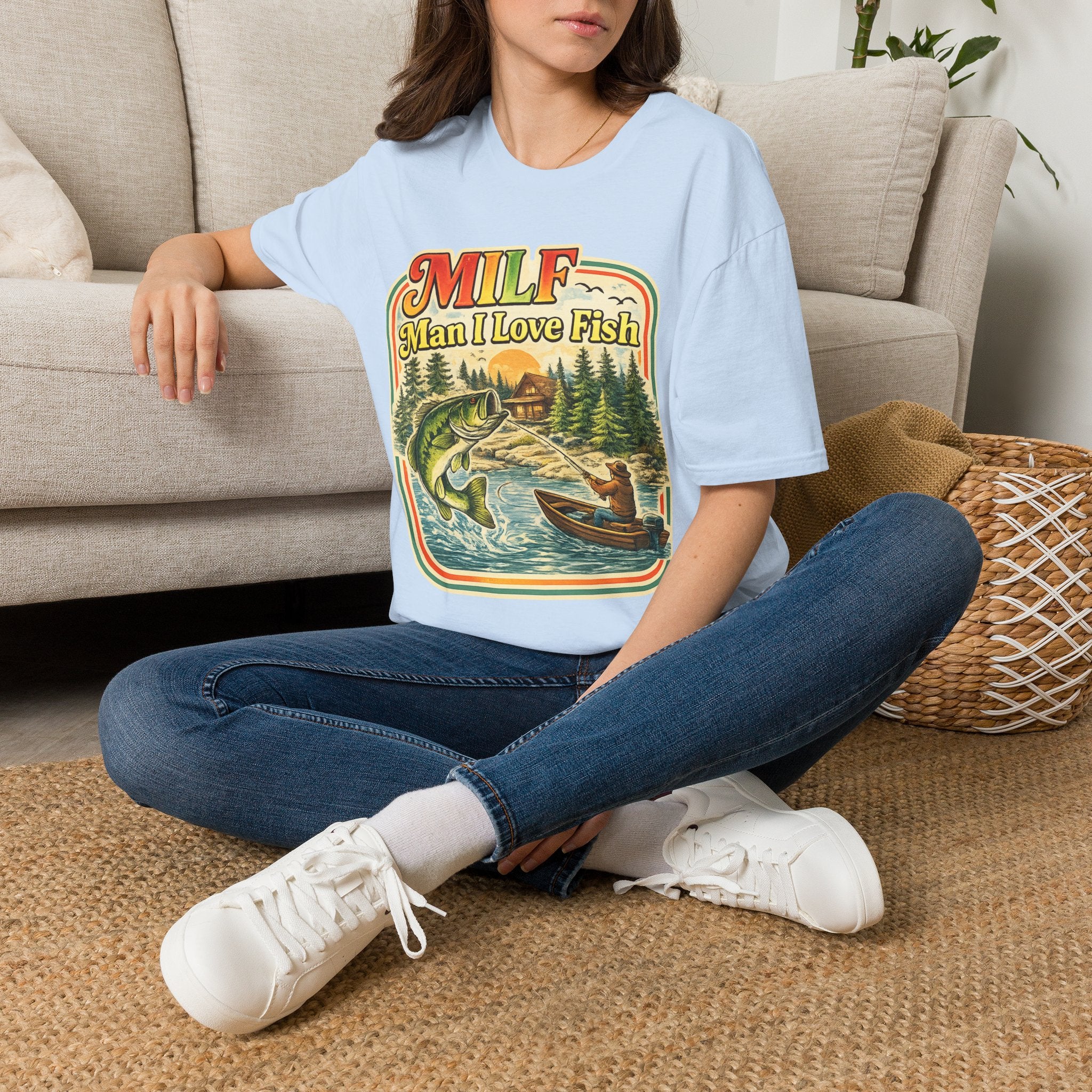 Man I Love Fish Tee