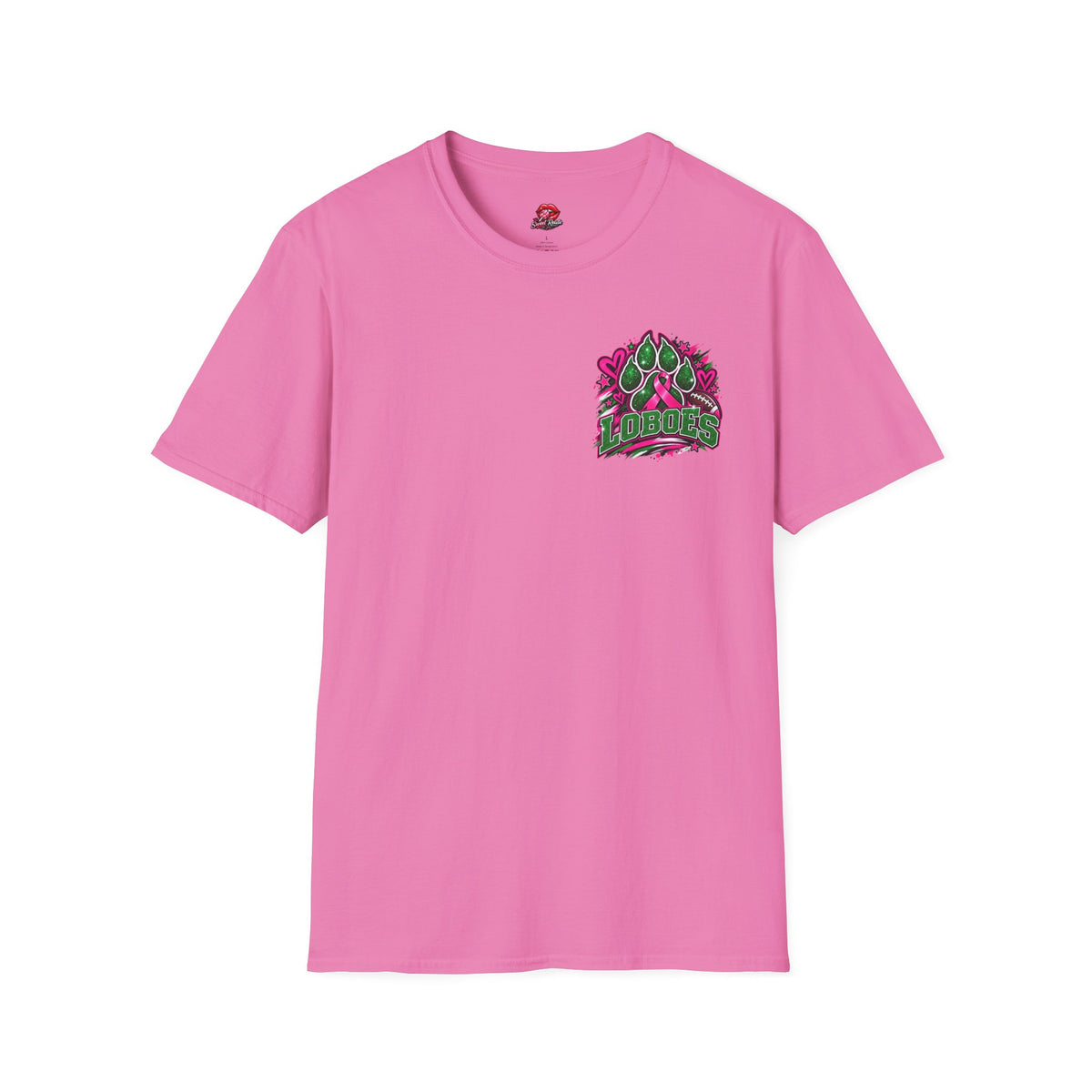 Monahans Loboes Pink Out Game Day Graphic T-Shirt