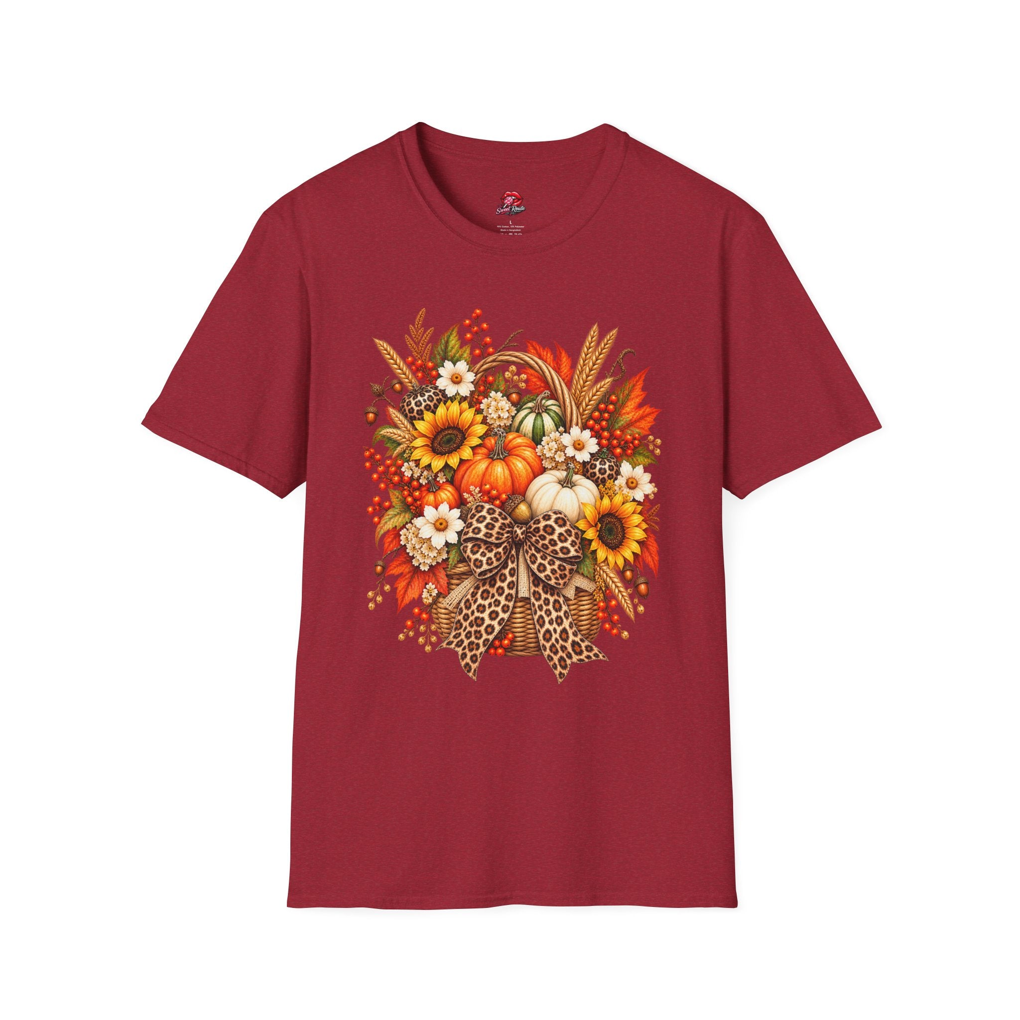 Pumpkins, Sunflowers & Fall Bouquet Tee