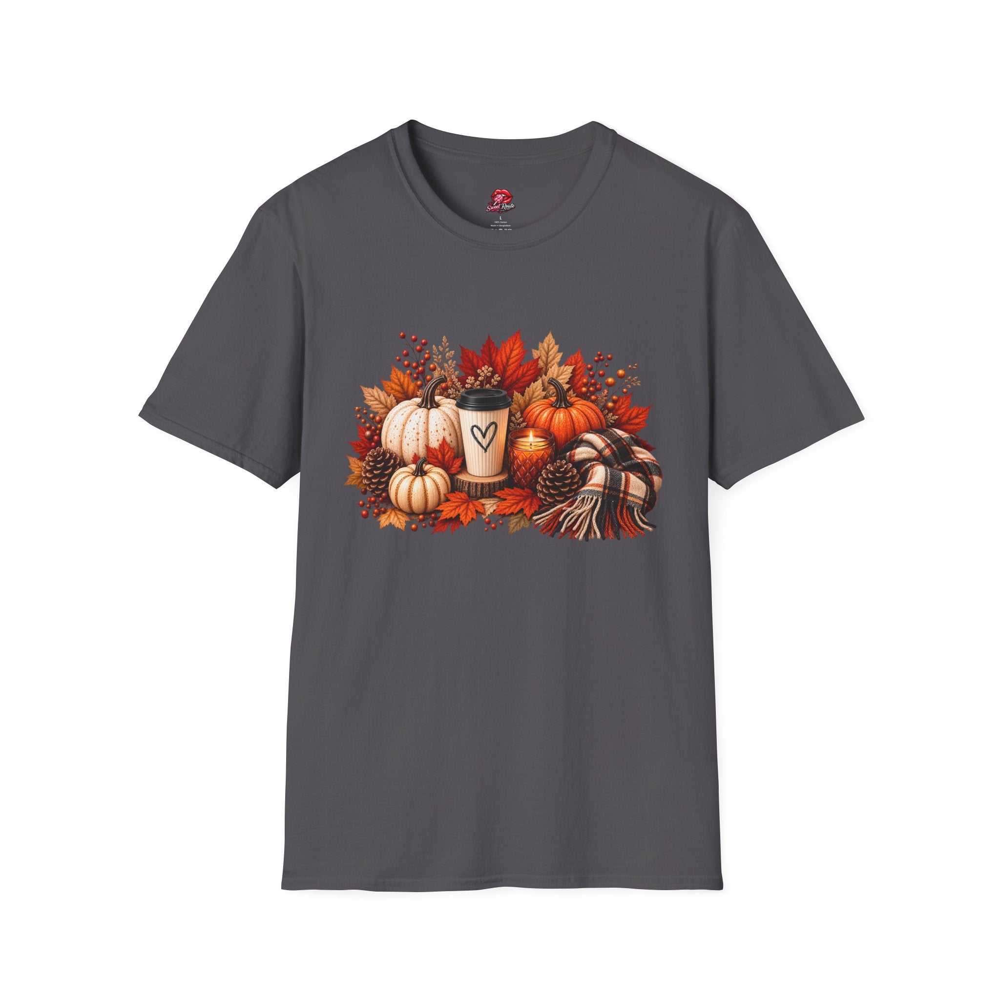 Autumn Coffee & Pumpkins T-Shirt