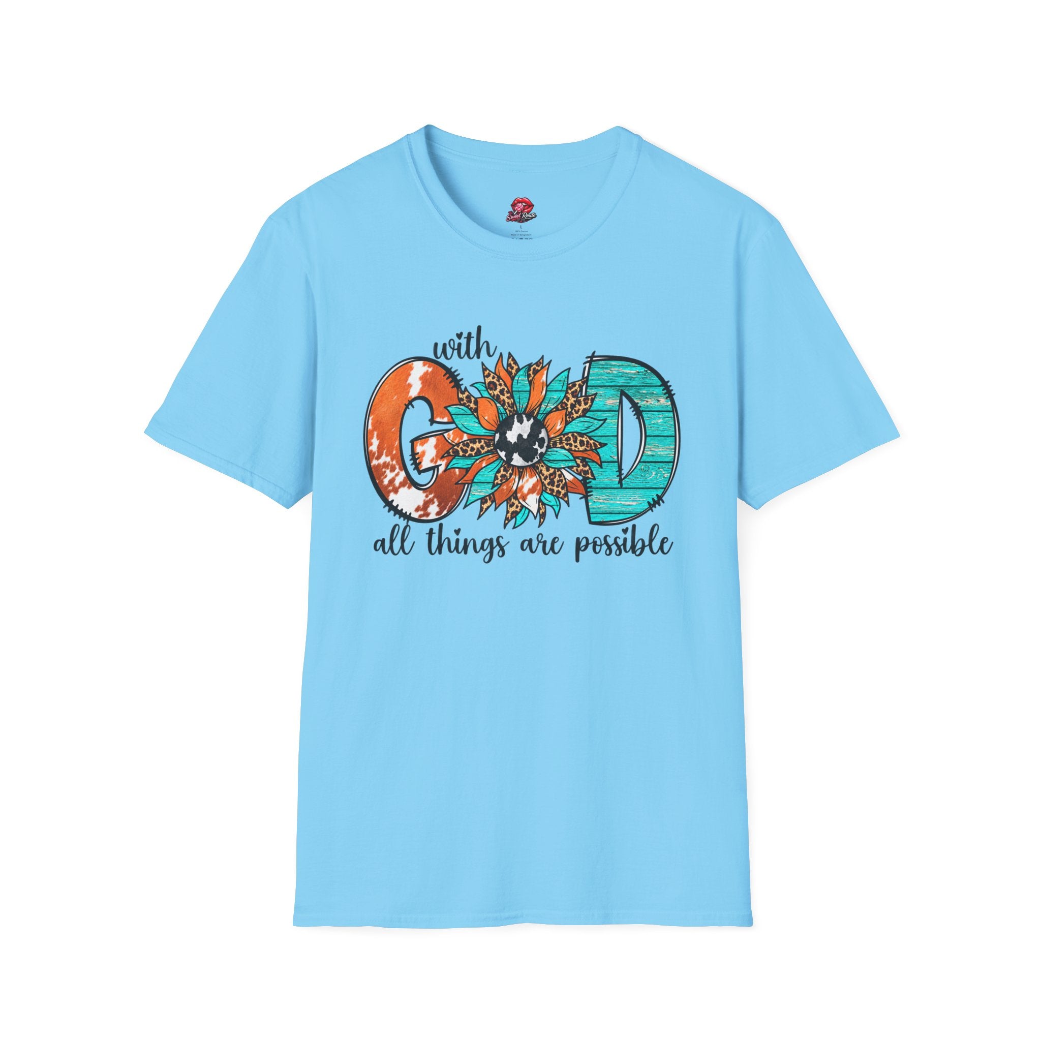 With God All Things Are Possible T-Shirt