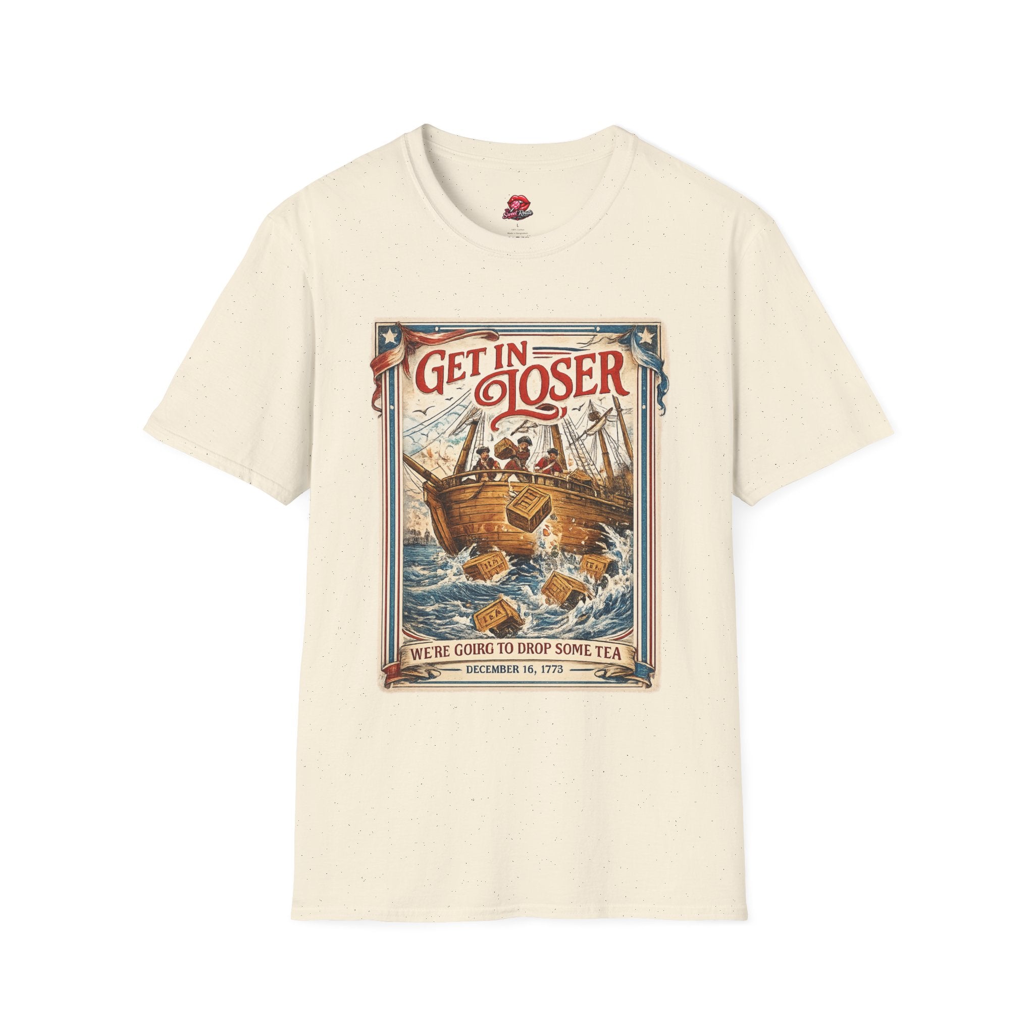 Get In Loser Vintage Sailboat T-Shirt