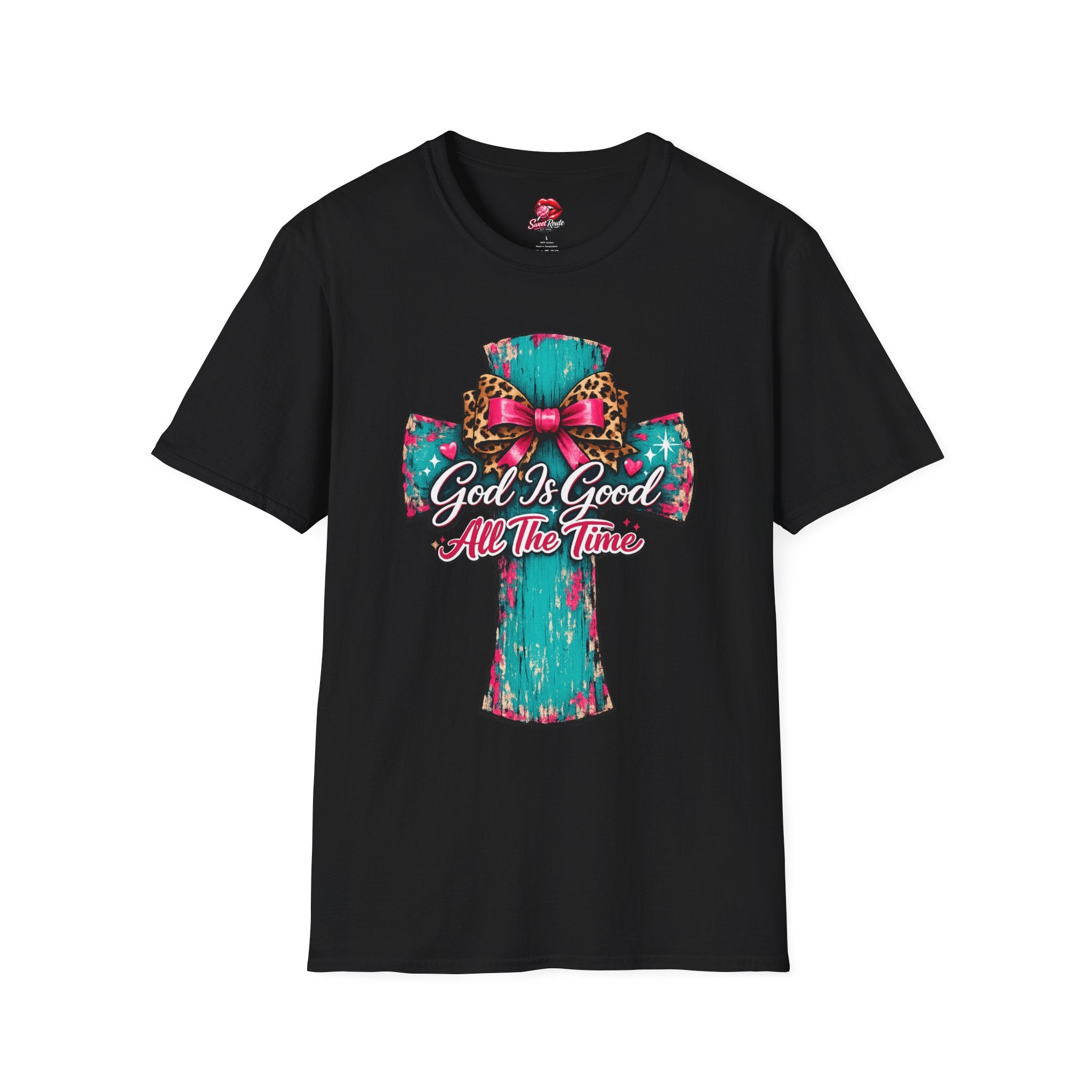 God Is Good All The Time Cross T-Shirt