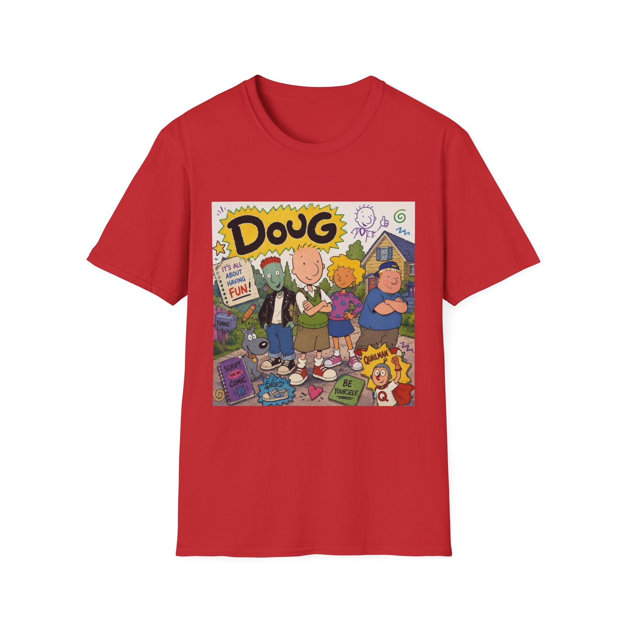 Nostalgic 90s Kids TV Doug Tee