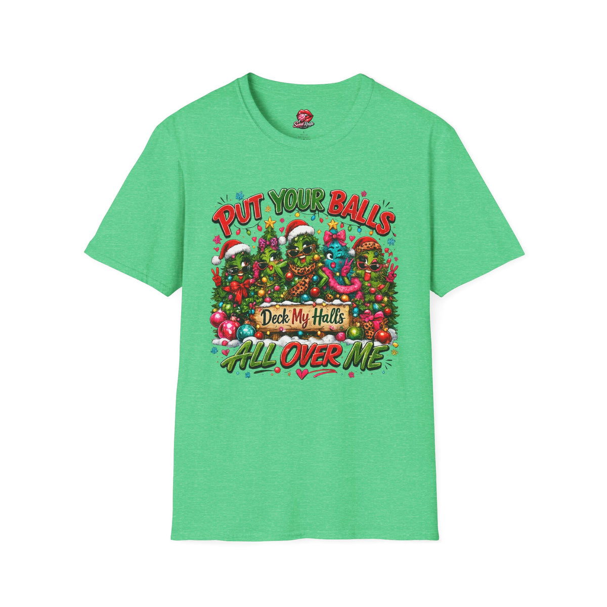 Put Your Balls Christmas Tree T-Shirt