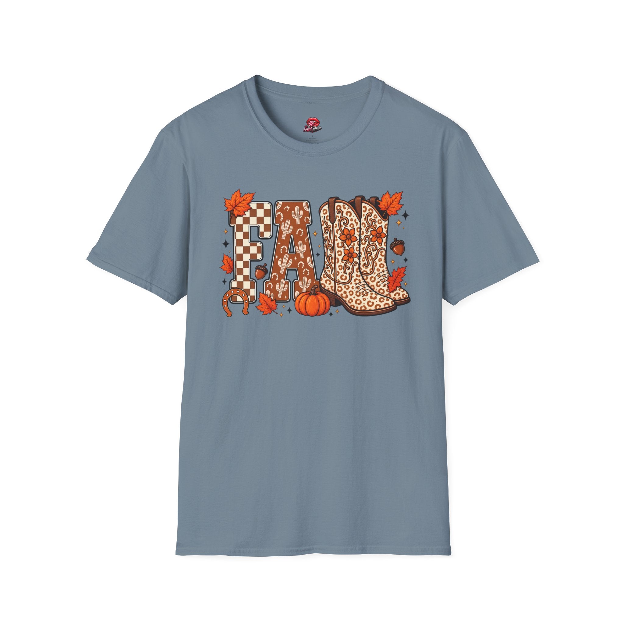 Pumpkin, Boots Fall Tee