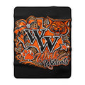 Wink Wildcats Sherpa Blanket