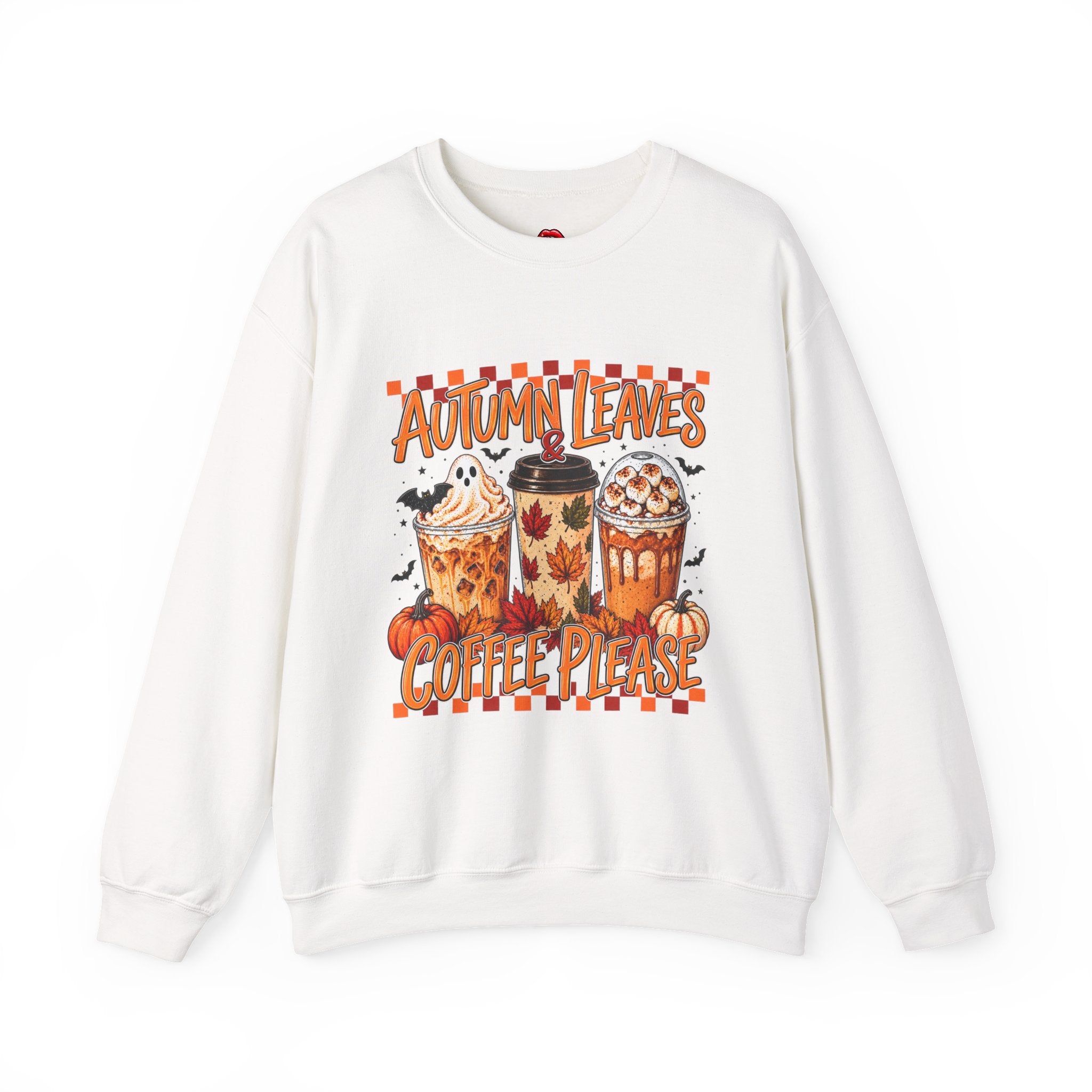 Autumn Leaves Coffee Please Sweatshirt