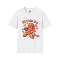 I’ll Make You Crumble Gingerbread Man T-Shirt | Cute Candy Hearts Design