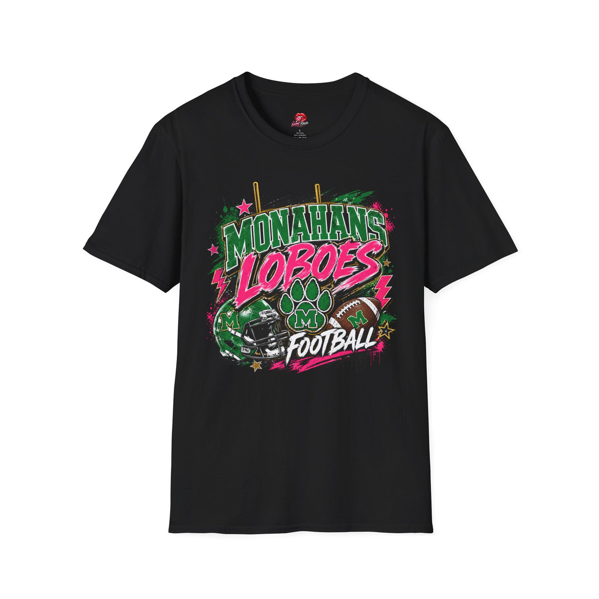 Monahans Loboes Football T-Shirt