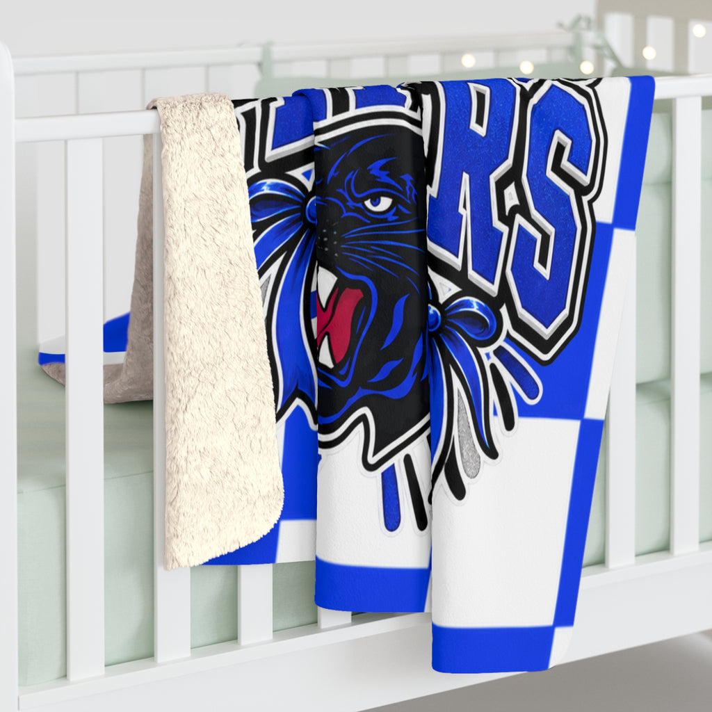 Fort Stockton Panthers Sherpa Fleece Blanket