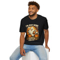 I’m Just Here for the Boos T-Shirt | Funny Halloween Ghost Shirt | Cute Spooky Season Tee | Pumpkin Fall Graphic Tee | Halloween Party Shirt