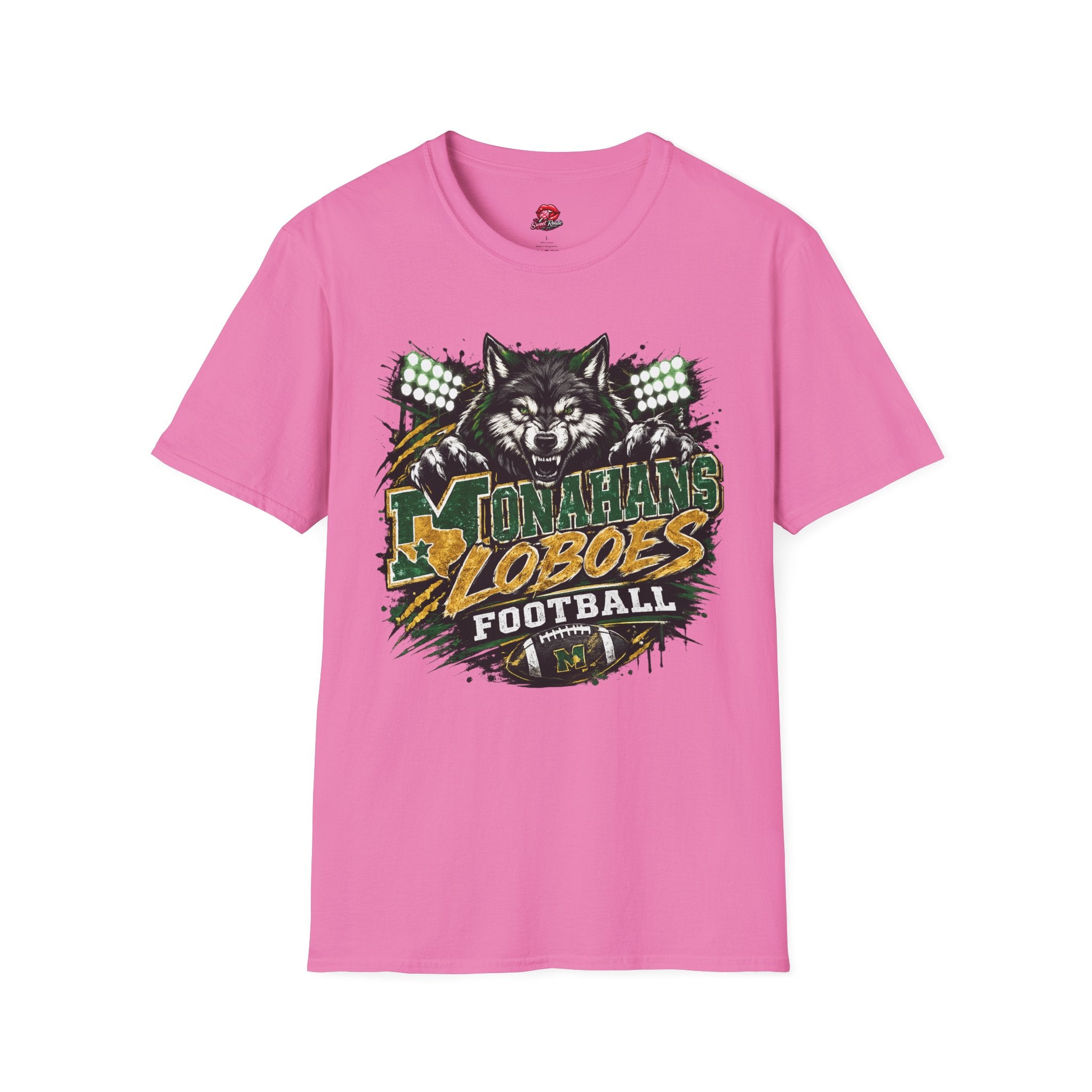 Monahans Loboes Football T-Shirt