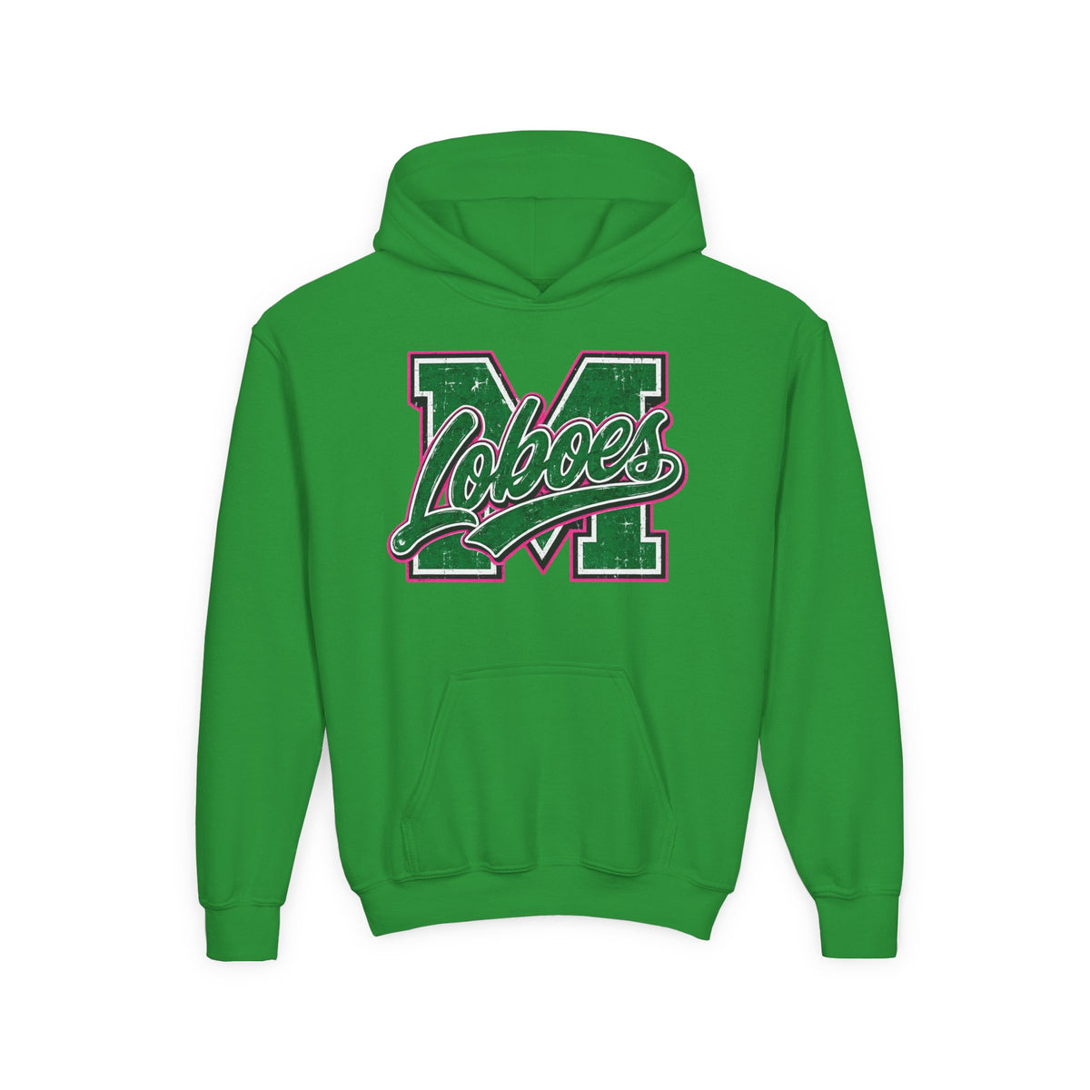 Youth Loboes M Logo Hoodie