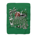 Let's Go Lobos Sherpa Fleece Blanket — Football Team Spirit Throw