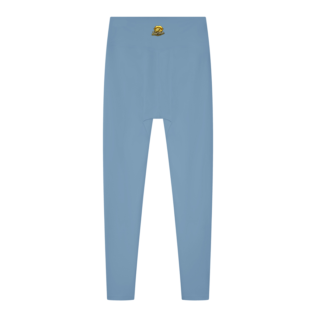 Sweet Route Women's Solid High Rise Leggings