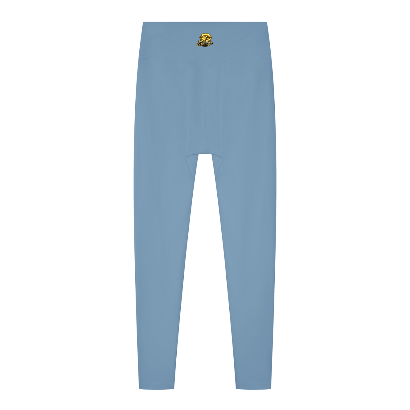 Sweet Route Women's Solid High Rise Leggings