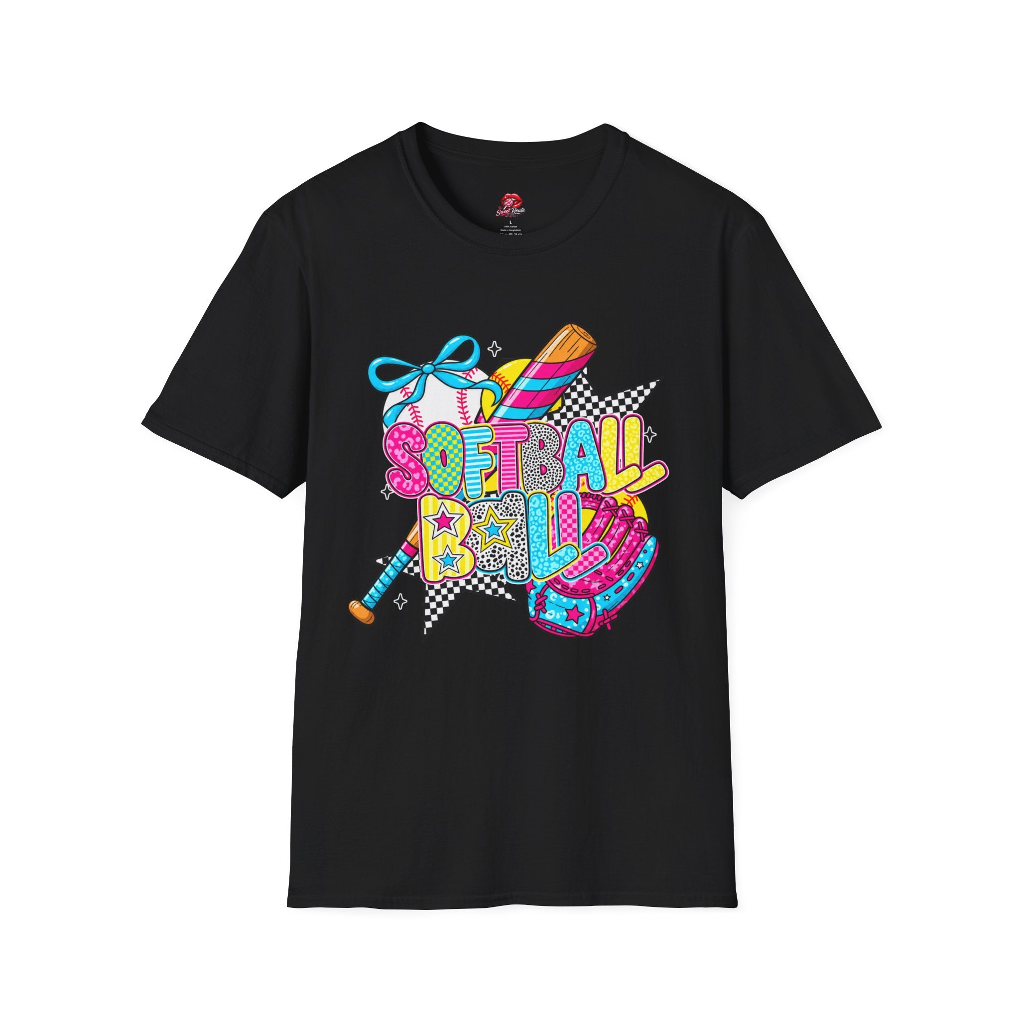 Softball Babe Graphic T-Shirt