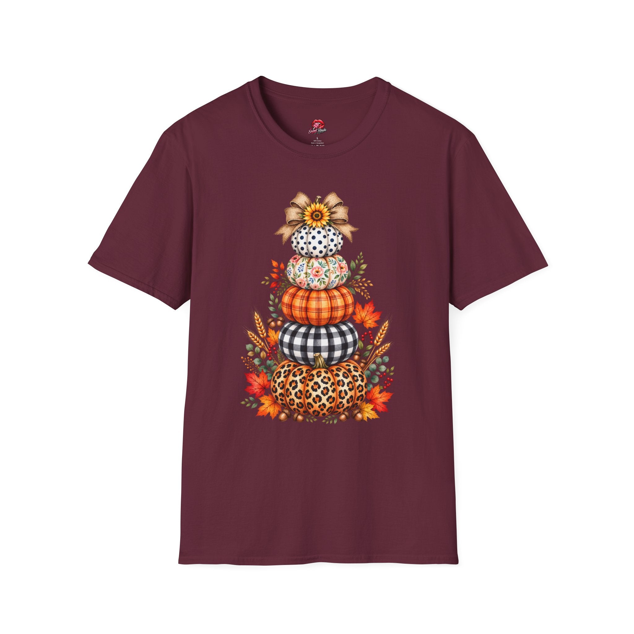 Fall Pumpkin Stack T-Shirt