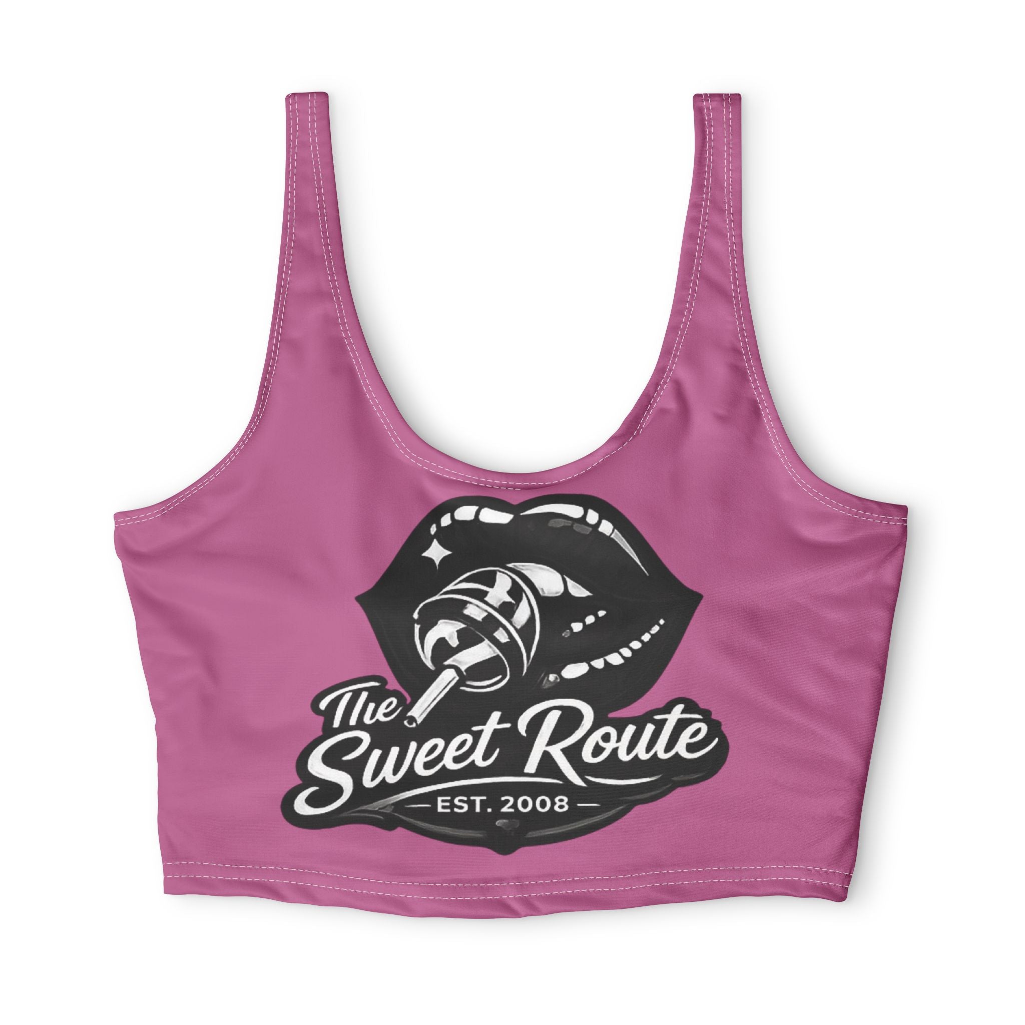 Sweet Route Logo Sports Bra