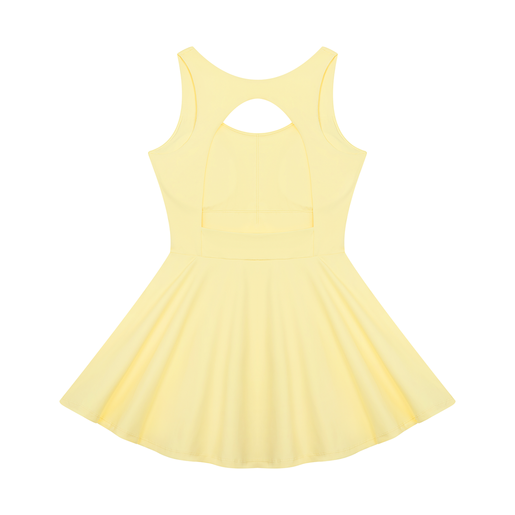 Sweet Route Women’s Open-Back Tennis Dress