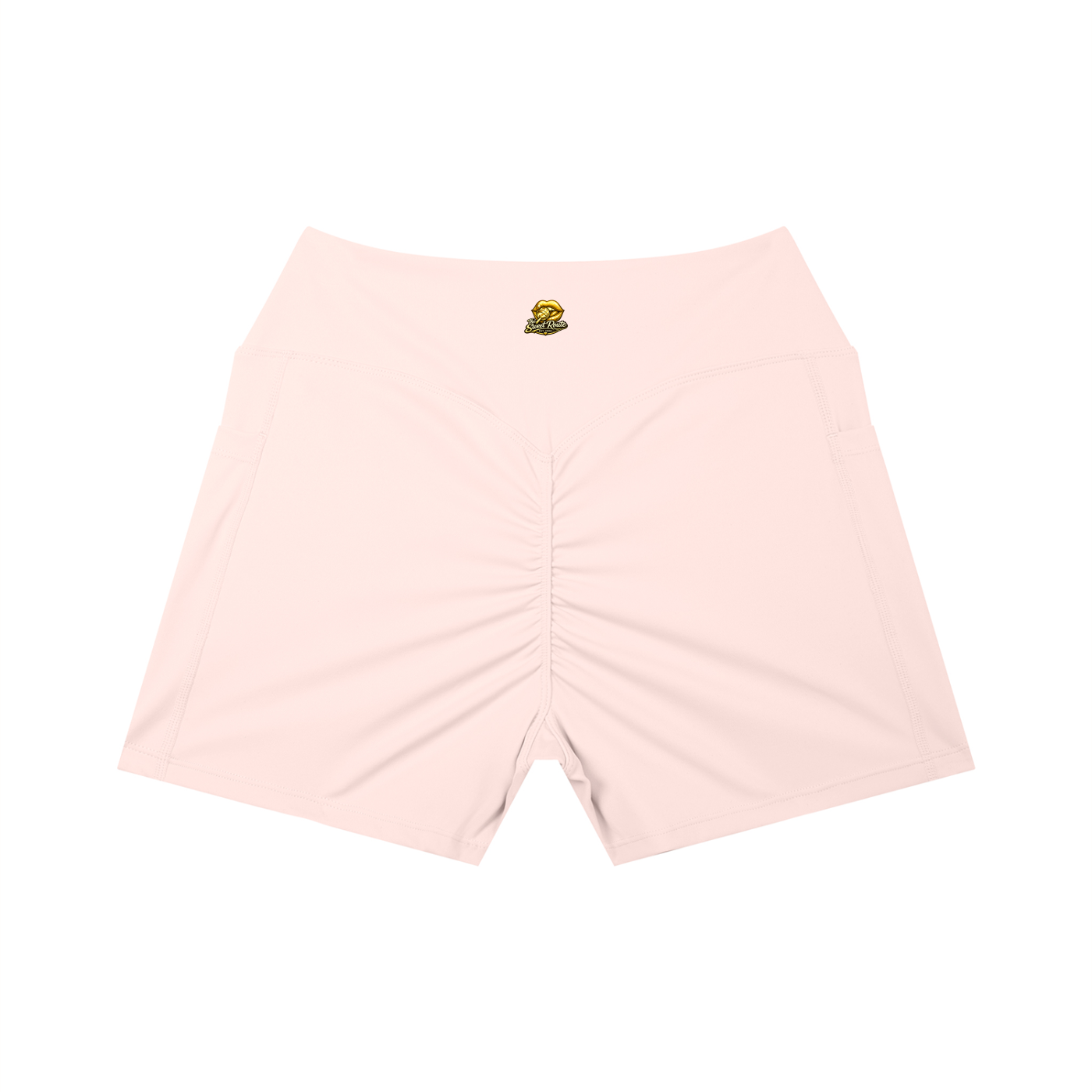 Sweet Route Women’s High Rise Pocket Yoga Shorts