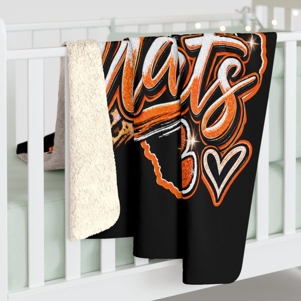 Wink Wildcats Sherpa Fleece Blanket
