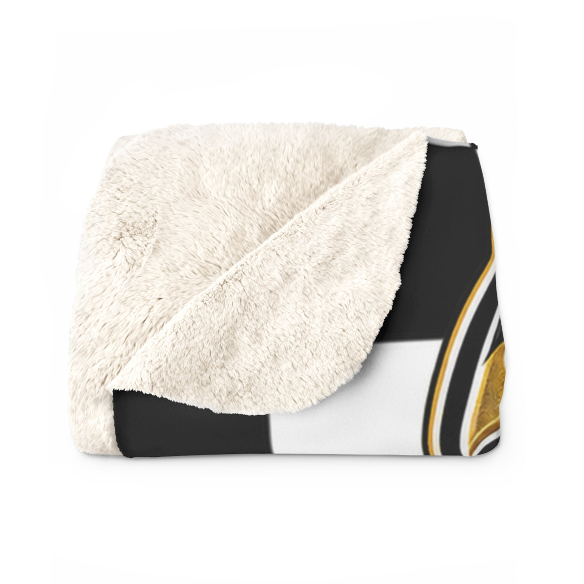 Custom Andrews Mustangs Sherpa Blanket