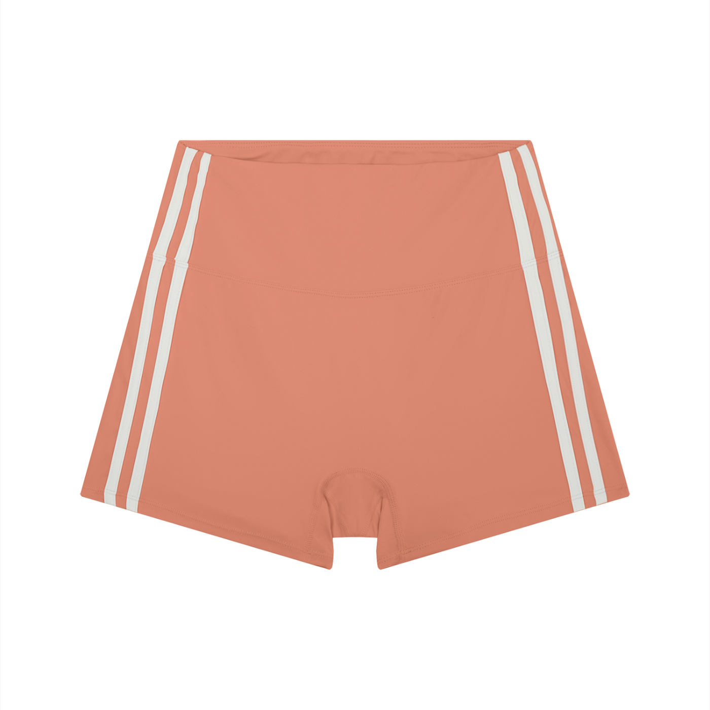 Sweet Route Women’s High-Waist Color Block Yoga Shorts