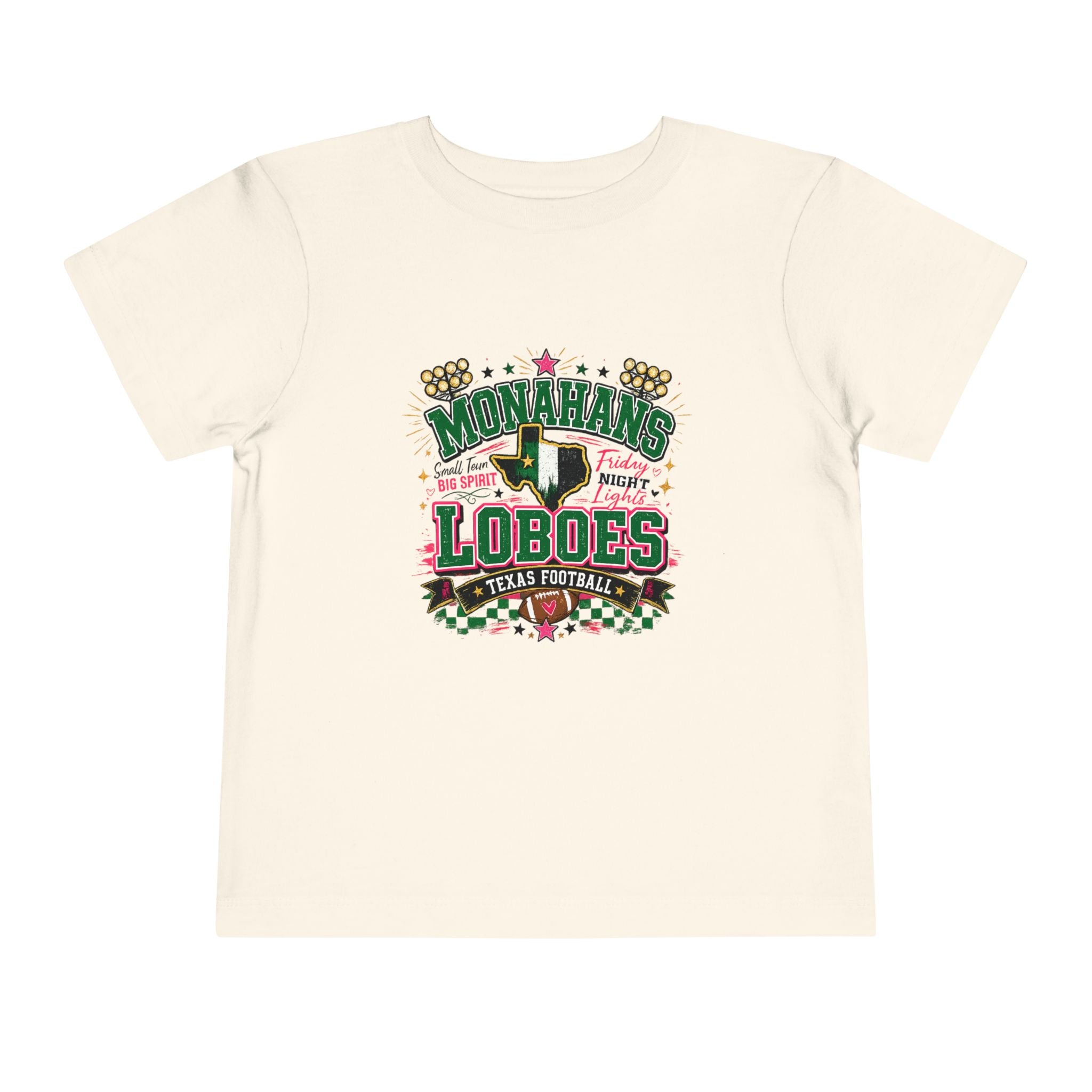 Monahans Loboes Toddler Football Tee