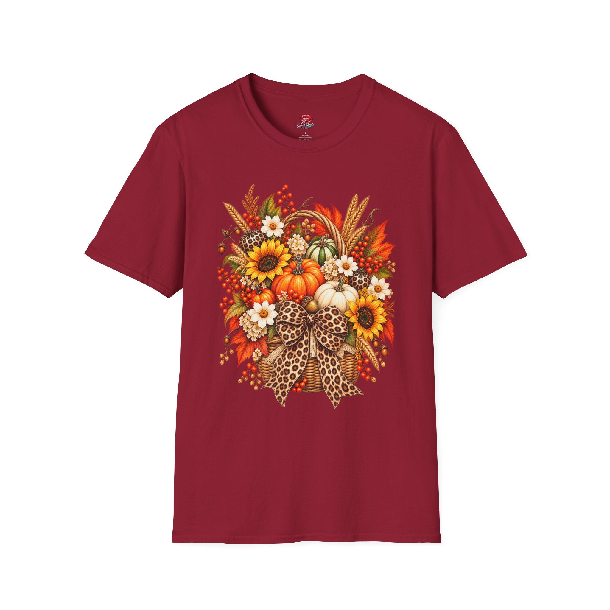 Pumpkins, Sunflowers & Fall Bouquet Tee