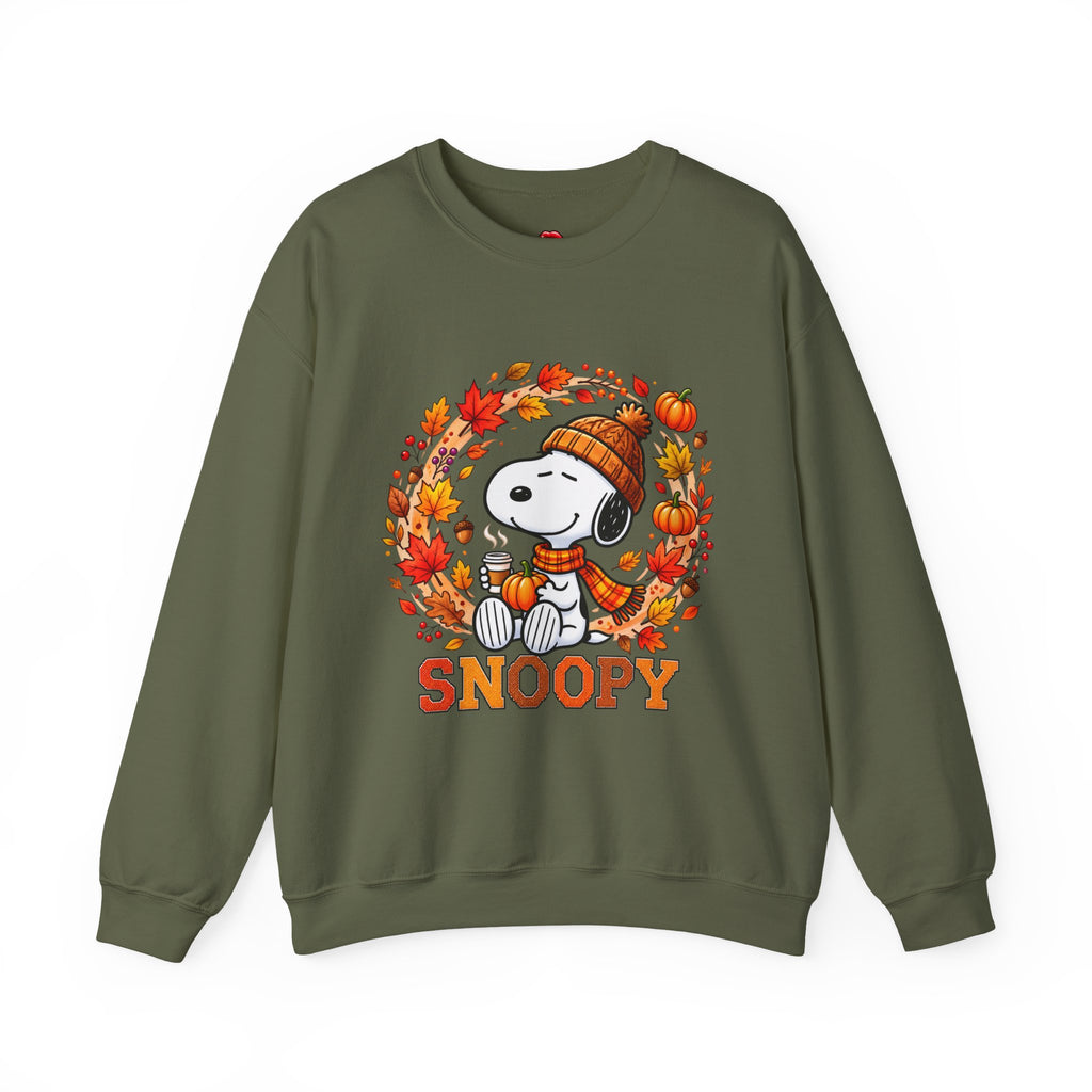 Snoopy Fall Wreath Sweatshirt