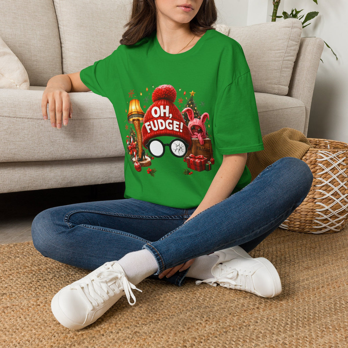 Oh, Fudge! Christmas Movie Quote T-Shirt