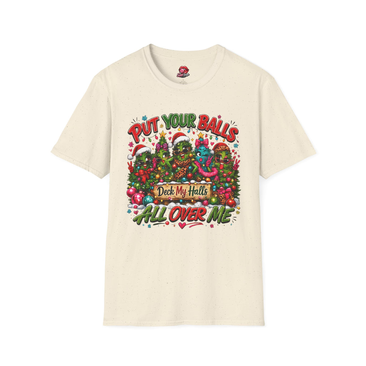 Put Your Balls Christmas Tree T-Shirt