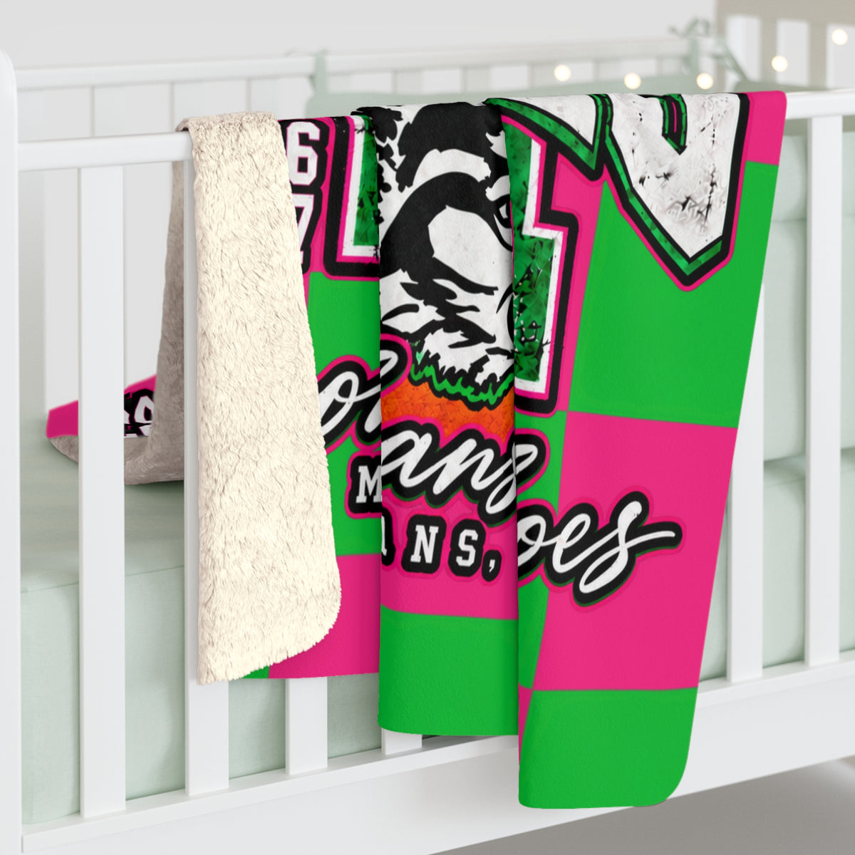 Monahans Loboes Sherpa Fleece Blanket – 2026–2027 Team Spirit