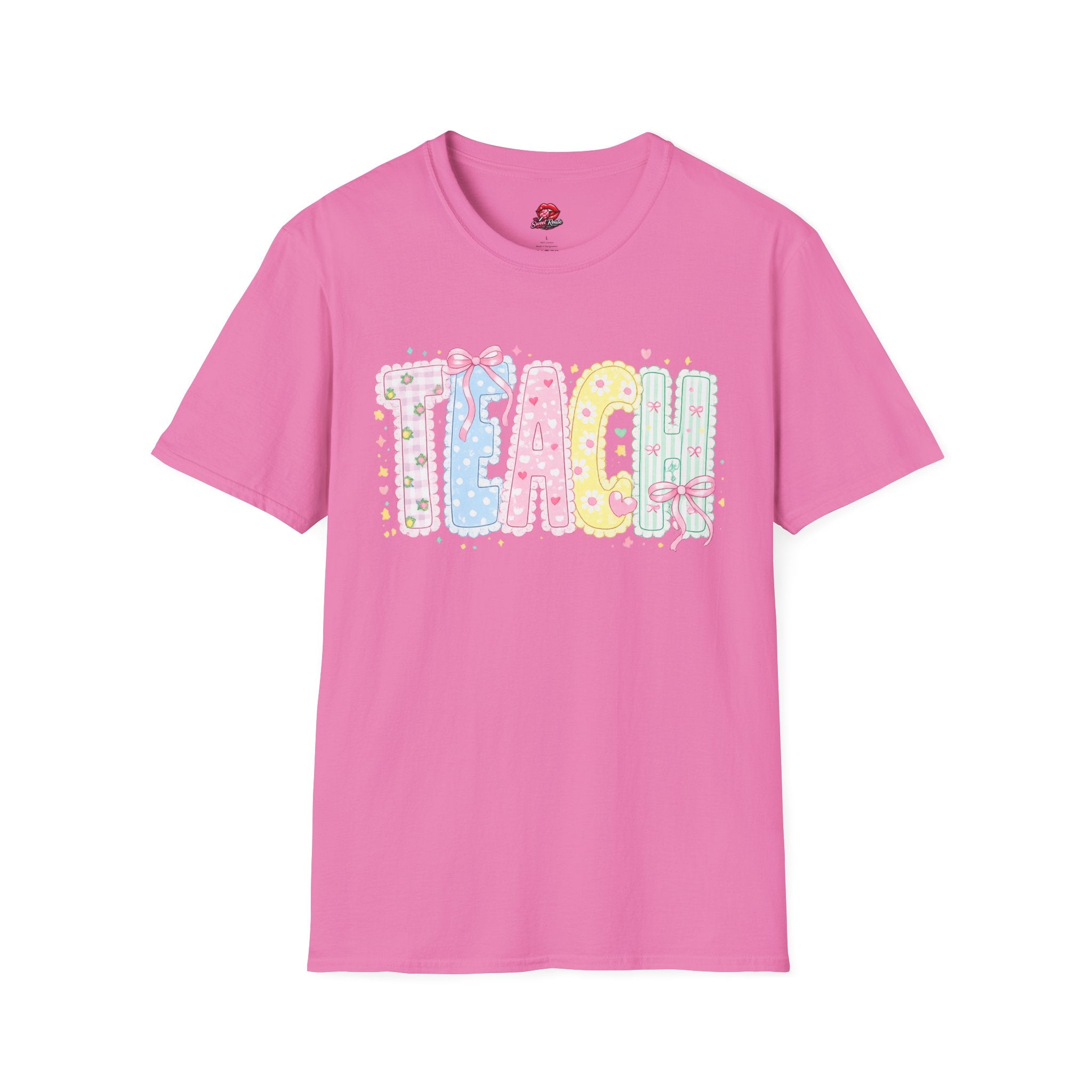 Teach Pastel Graphic T-Shirt