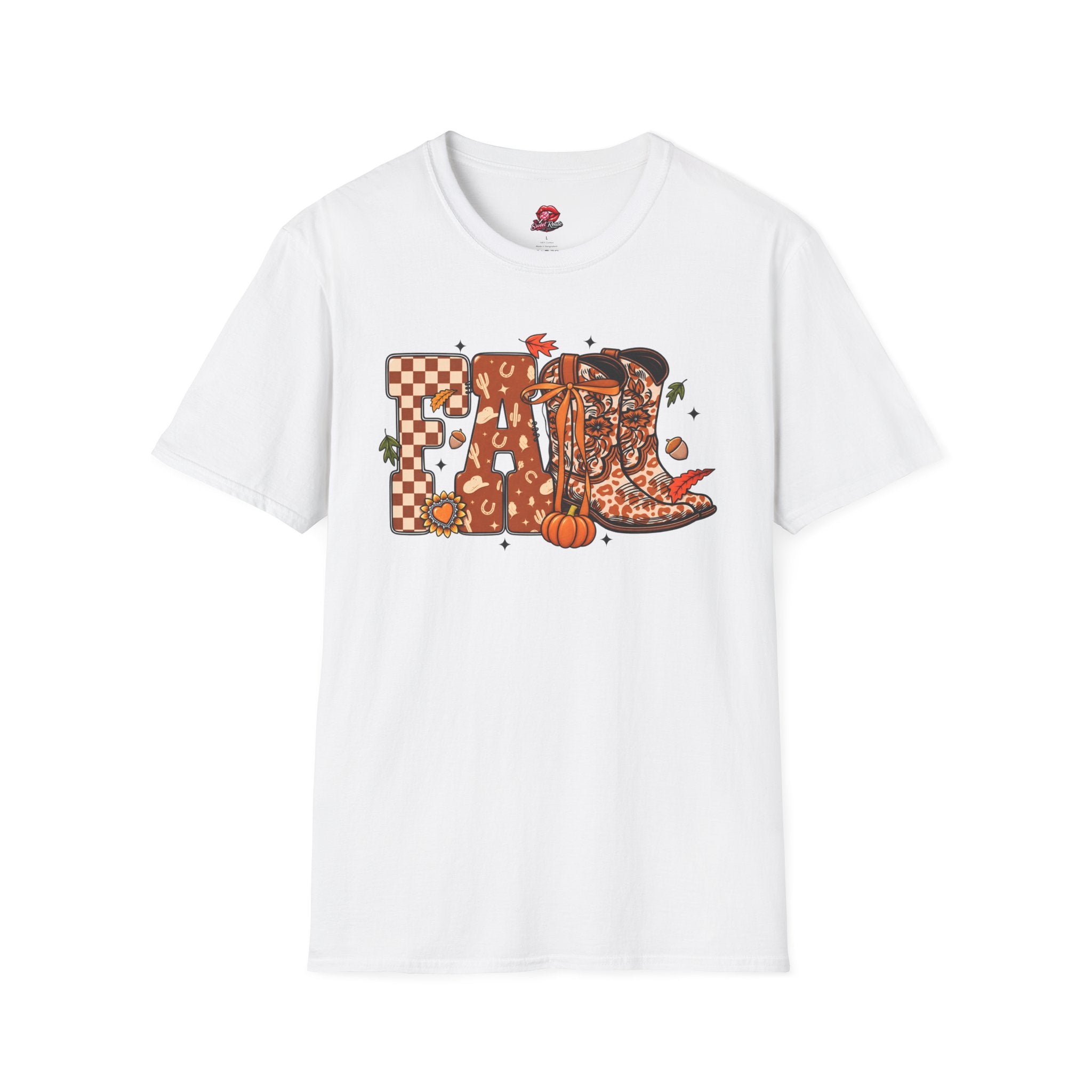 Pumpkin, Leopard & Plaid Fall Tee