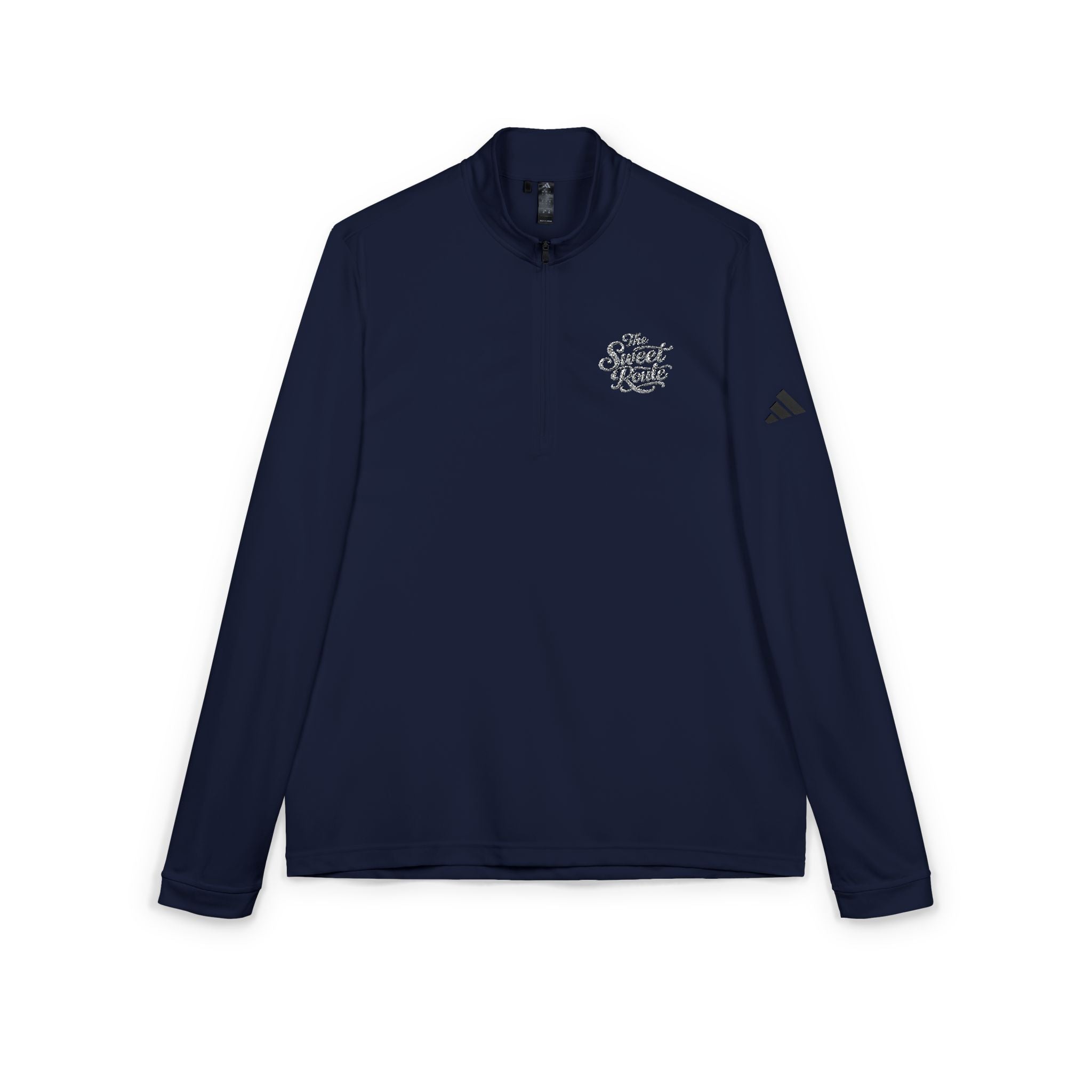 Embroidered Sweet Route Addidas Quarter-Zip Pullover