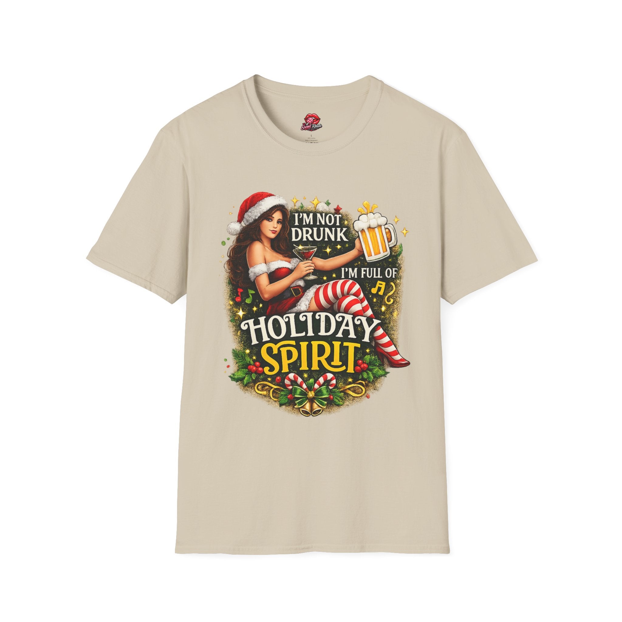 I'm Not Drunk I'm Full of Holiday Spirit T-Shirt