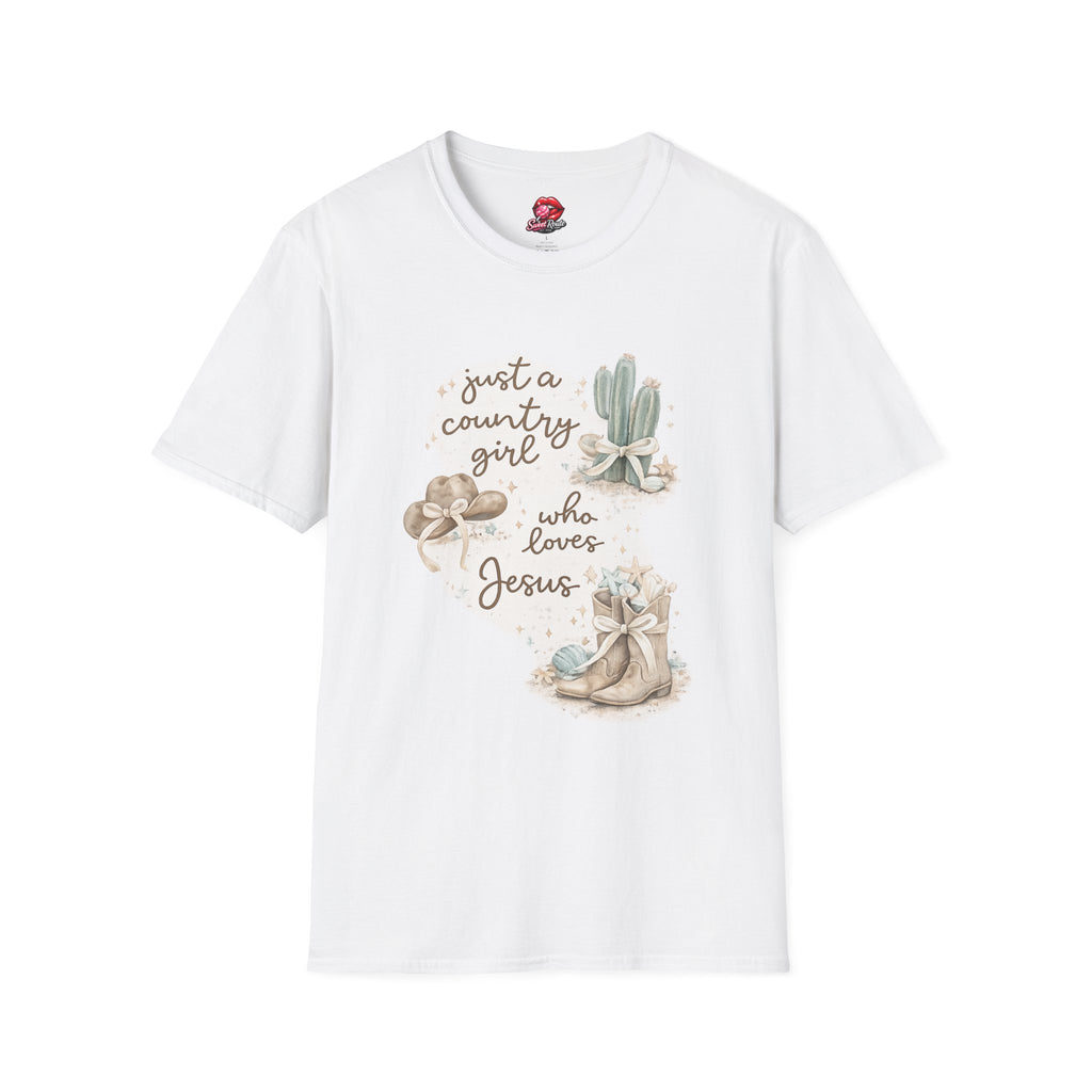 Just a Country Girl Who Loves Jesus T-Shirt