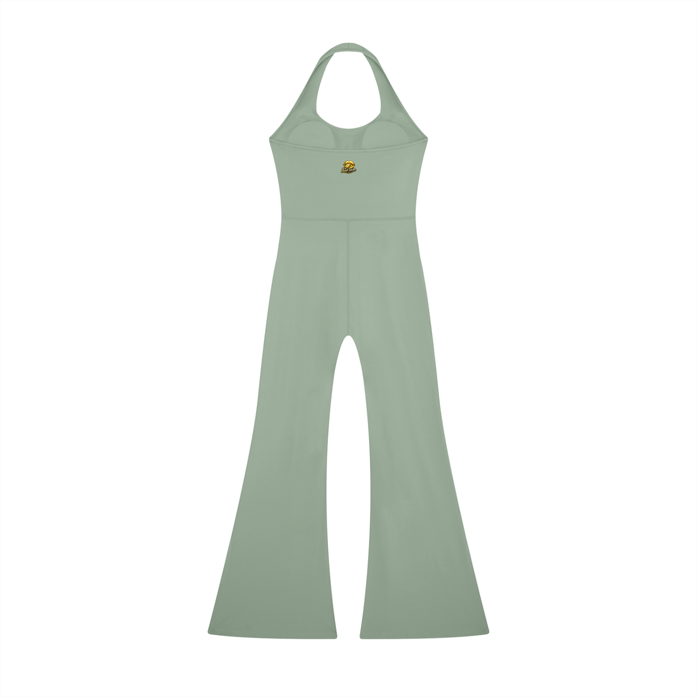 Sweet Route Women’s Halter Flared Jumpsuit