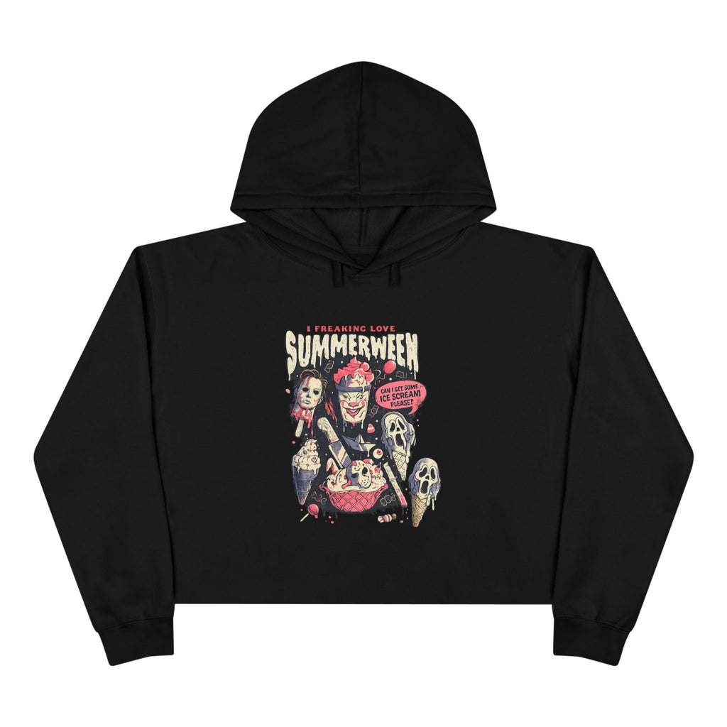 Summerween Crop Hoodie