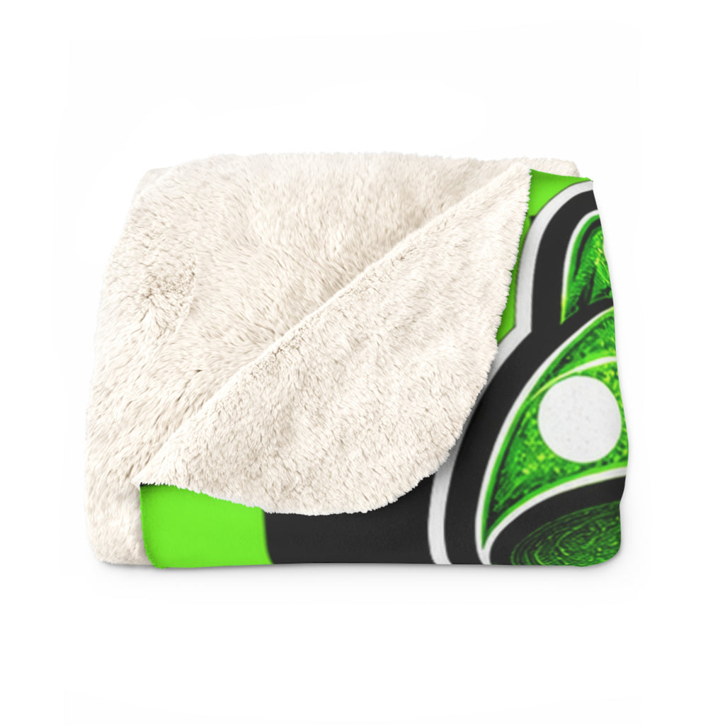 Cran e County Coyotes Sherpa Fleece Blanket